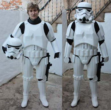 Our Stormtrooper Customer, Carolina from Spain